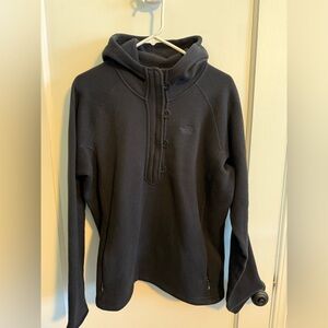 The North Face button 1/2 zip knit hoodie XL